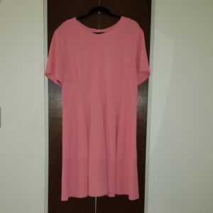 🌸 PRICE REDUCED 🌸 Pretty in Pink Flair Dress